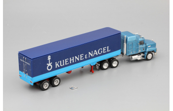 MACK Tractor Trailer Kuehne & Nagel, blue