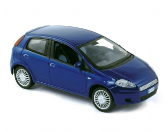 Fiat Grande Punto 5d 2005 синий