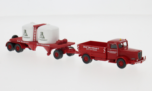 Büssing 8000 Paul Rosenkranz (1950), red