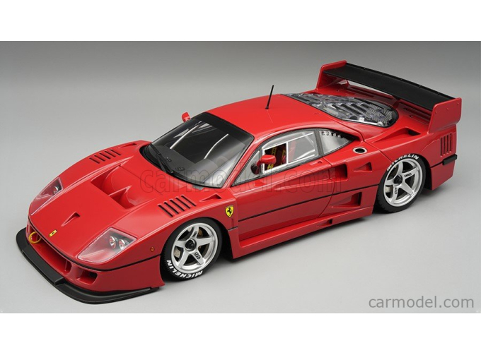 FERRARI F40 LM Press Version (1996) - Open rear trunck and engine part - close with magnetic system