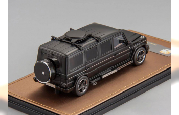 INKAS Armored MERCEDES-BENZ G63 AMG Limousine W463 (2015), black