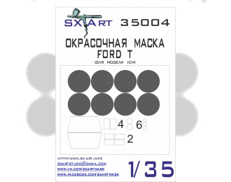 Маска окрасочная Ford T (ICM)