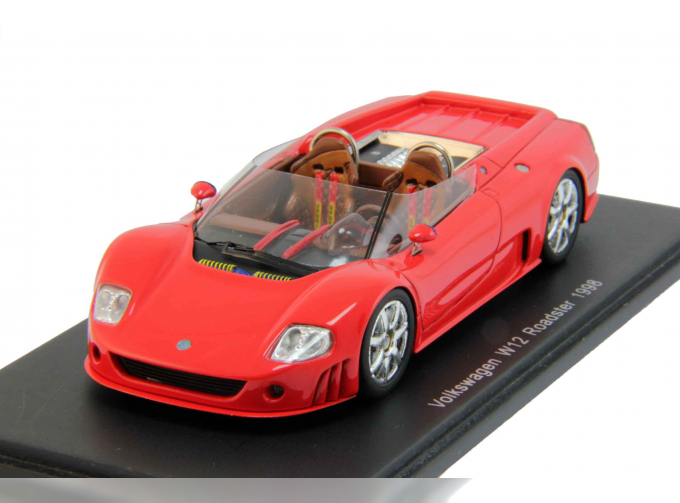 VOLKSWAGEN W12 Roadster (1998), red