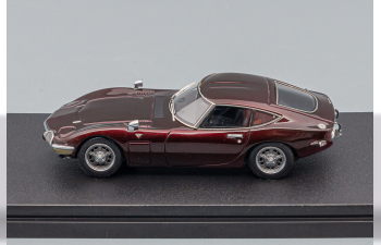 TOYOTA 2000GT, maroon