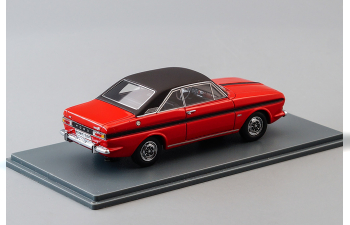 FORD Taunus P6 15M RS Coupe (1968), red / black