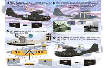 Декаль PBY Catalina The complete set 2 leaf