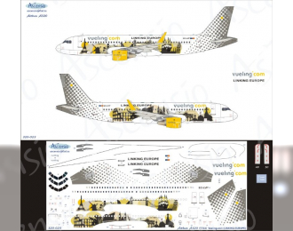 Декаль на самолёт A320 (Vuiling (Linking Europa))