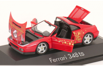 FERRARI 348 TS Merry Christmas (1995), red