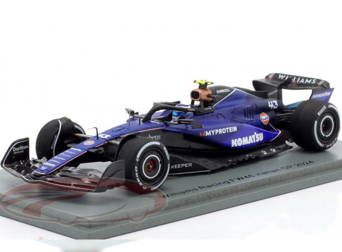 WILLIAMS FW46 #43 Italy GP Formula 1 Franco Colapinto (2024)