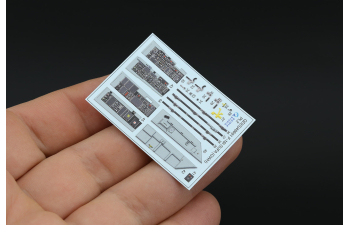 3D Декаль интерьера кабины F-16I SUFA (GWH) (малая версия)