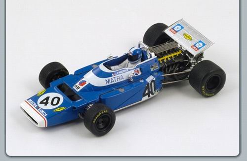 MATRA MS120 40 3rd Italian GP 1970 Jean-Pierre Beltoise (FI), blue