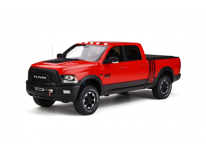 Dodge RAM 2500 Power Wagon 2017 (red)