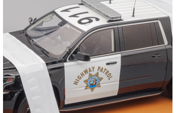 CHEVROLET Suburban Highway Patrol (2015), black / white