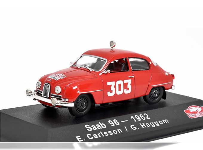 SAAB 96 №303 Rally Monte Carlo E. Carlsson / G. Haggom (1962)