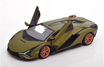 LAMBORGHINI Sian FKP37 (2020), grün metallic