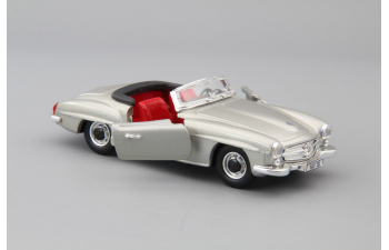 MERCEDES-BENZ 190 SL Roadster (1955-1963), silver / red