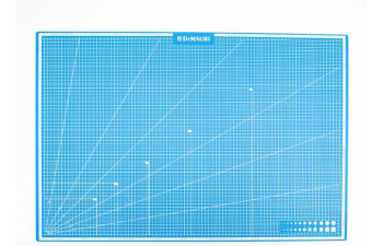 Коврик для резки Небесно-голубой, формат А1, 5 слоёв