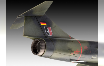 Сборная модель Lockheed F-104G Starfighter