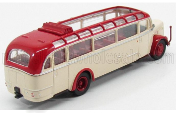 SAURER Bt4500 Autobus 1954, Cream Red