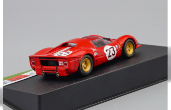 FERRARI 330 P4 24h Daytona 1967 Drivers: L.Bandini / C. Amon #23, Ferrari Racing Collection 2, red