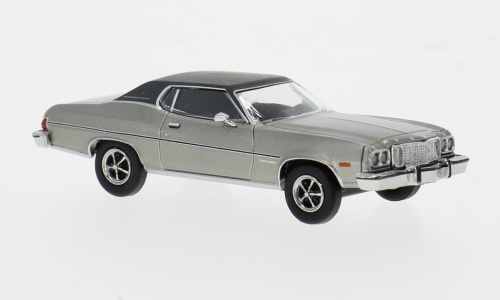 FORD Gran Torino (1976) silver / dark grey