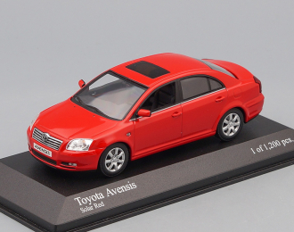 TOYOTA Avensis (2002), red