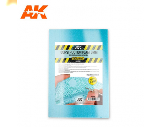 CONSTRUCTION FOAM 6MM - BLUE FOAM 195 x