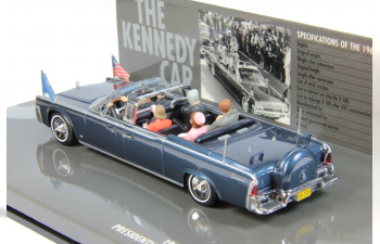 LINCOLN Continental Presidential Parade Vehicle X-100 "The Kennedy Car" (1961), blue metallic