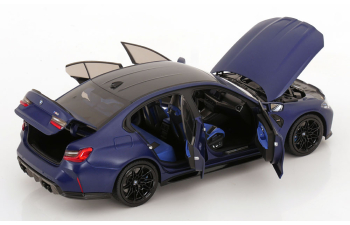 BMW 3-series M3 (g80) (2024), Matt Blue