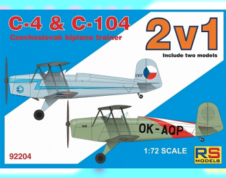 Сборная модель Aero C 4 + C 104 Double kit