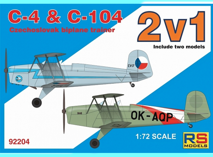 Сборная модель Aero C 4 + C 104 Double kit