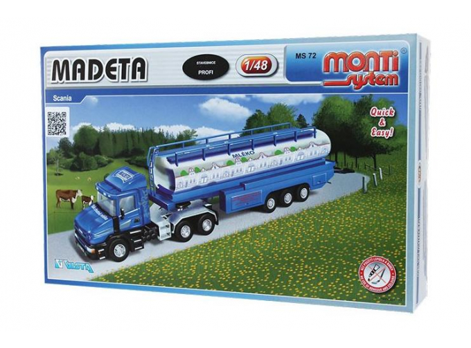 Сборная модель Scania Автоцистерна MADETA