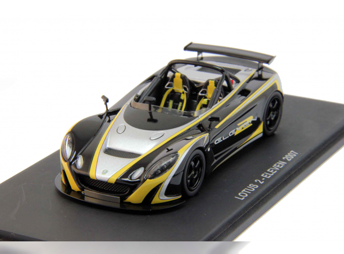 LOTUS 2 Eleven (2007), black / yellow / silver