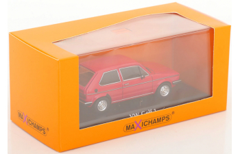 VOLKSWAGEN Golf Mki (1980), Red