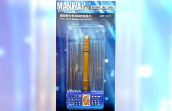 Точный напильник для моделирования с ручной дрелью (для сверл диаметром 0,2-3,0 мм) и 7 напи