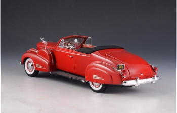 CADILLAC V16 Convertible Coupe (открытый) 1938 Red