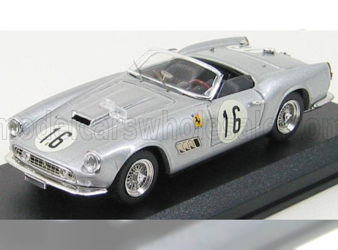 FERRARI 250 California Spider N16 5th Le Mans (1959) Tavano - Groosman, Silver