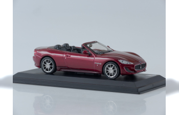 MASERATI Gran Cabrio Sport (2010), dark red