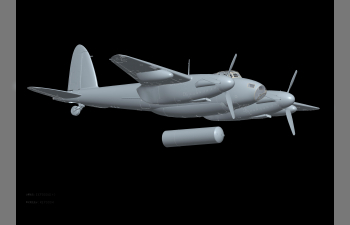 Сборная модель Mosquito B. MK. IV SeriesII