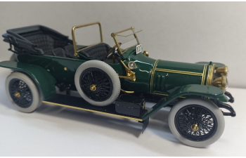 Delaunay-Belleville 45/50 CV Kellner дубль-фаэтон 1913 год. Ленинский, с табличкой под стеклом (тент сложен), темно-зеленый