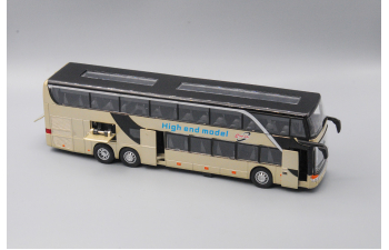 Автобус SETRA золотистый. 260х60 мм.