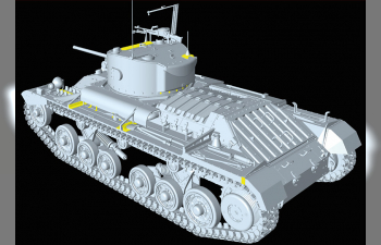 Сборная модель Валентайн Мк.IV, Красная Армия, с экипажем