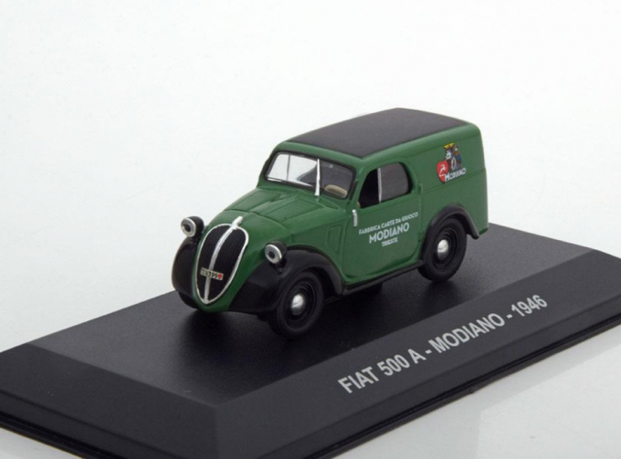 FIAT 500 A Modiano (1946), green black