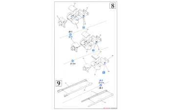 Сборная модель JS-2 Stalin II + Soviet Infantry Tank Riders (3 in 1)