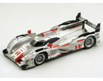 AUDI R18 e-tron quattro 1 Audi Sport Team Joest ПОБЕДИТЕЛЬ LM 2012 M. Fassler – A. Lotterer, silver