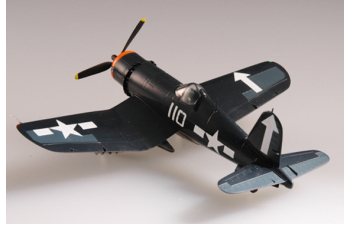 Vought F4U Corsair USN VF-84 Jolly Rogers White 110 USS Bunker Hill 1945