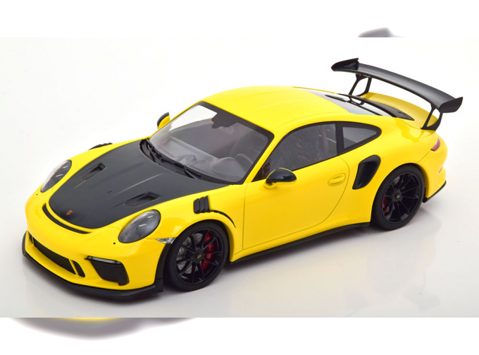 PORSCHE 911 (991 II) GT3 RS (2019), gelb/schwarz