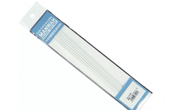 Пластиковый профиль пруток диаметр 3,0мм*250мм, 6шт