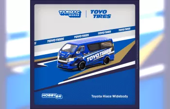 TOYOTA Hiace Widebody, Toyo Tires, blue