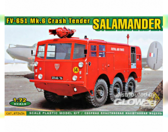 Сборная модель Пожарный автомобиль FV-651 Mk.6 Salamander crash tender (Fire Engine)